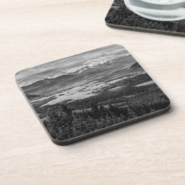 Athabasca Lookout, Scenery Photography Coaster (Left Side)