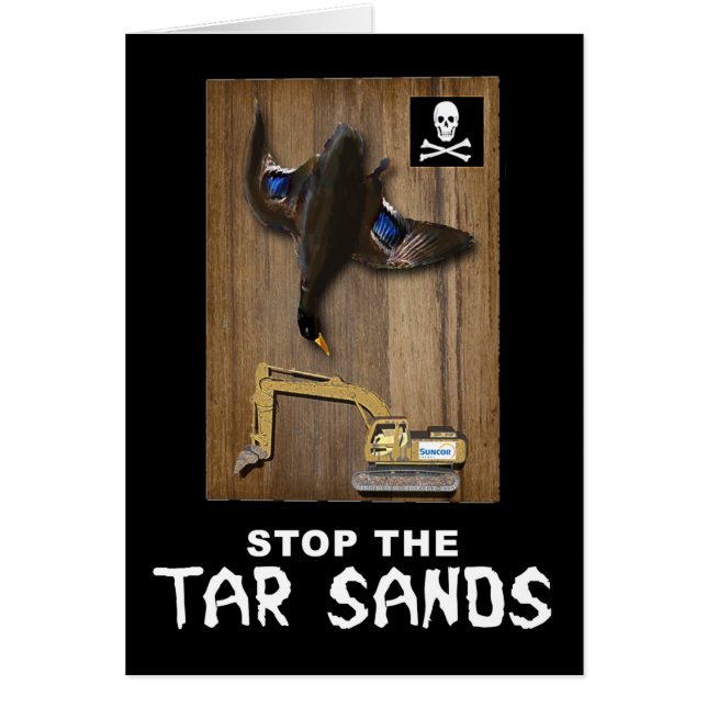 Athabasca Tar Sands Duck Mount (Front)