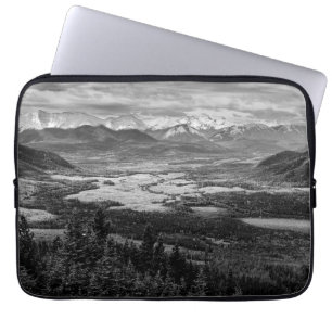 Athabasca Vista: Scenery Photography Laptop Sleeve