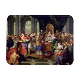 Athaliah Expelled from the Temple, c.1697 (oil on Magnet