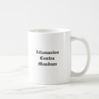 Athanasius Contra Mundum Coffee Mug