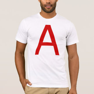 Atheism in Helvetica (upper case) T-Shirt