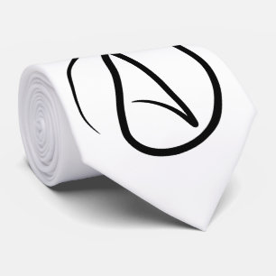 Atheism Symbol - Atheist Sign Tie