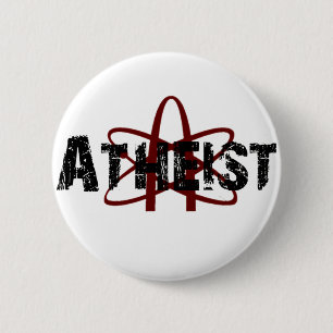Atheist 6 Cm Round Badge