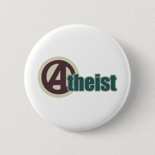 Atheist 6 Cm Round Badge