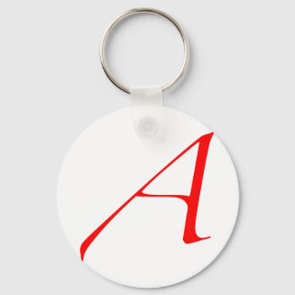 Atheist "A"  logo Key Ring