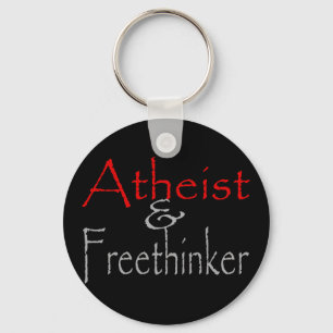 Atheist and Freethinker Key Ring
