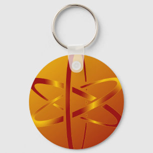 atheist atom key ring