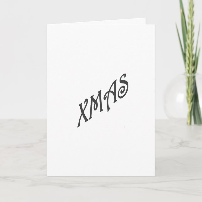 Atheist Christmas Card (Front)