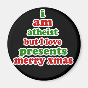 Atheist Christmas Magnet