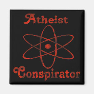Atheist Conspirator Magnet