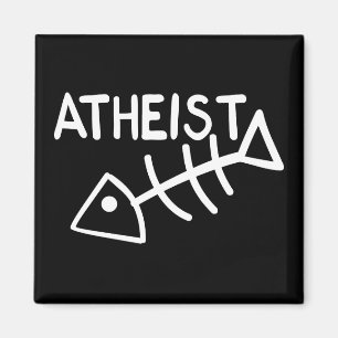Atheist Fish Magnet