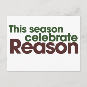 Atheist Holiday Postcard