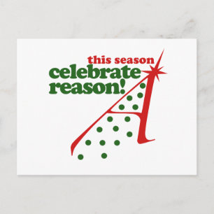 Atheist Holiday Season Postcard