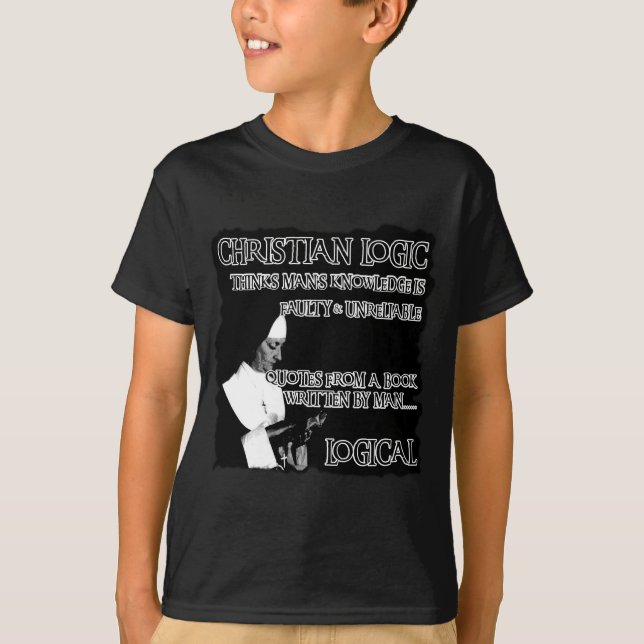 Atheist humour T-Shirt (Front)