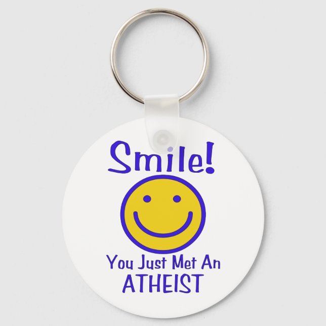 Atheist Key Ring (Front)