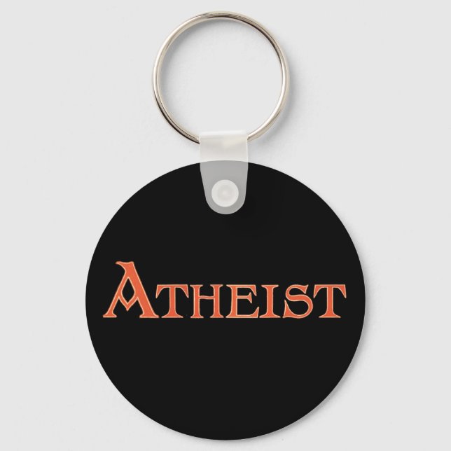 Atheist Key Ring (Front)