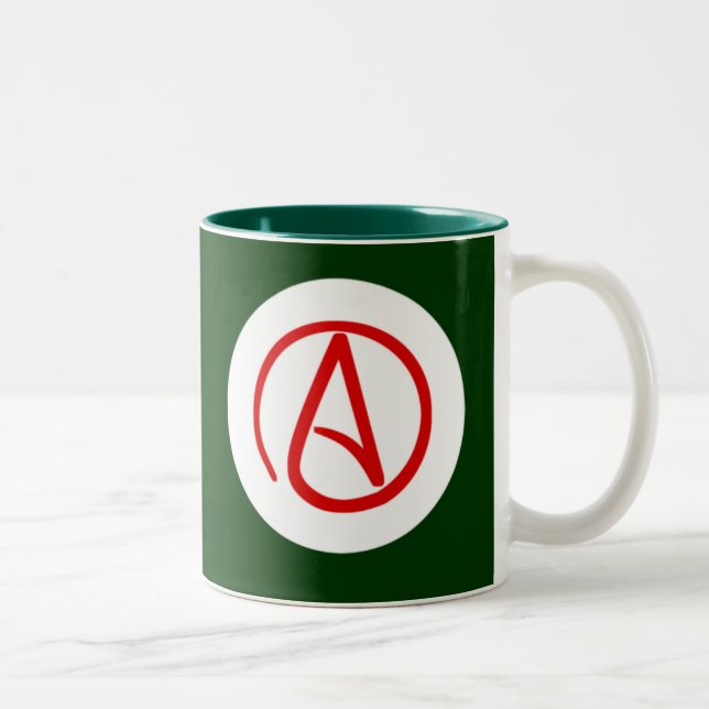 Atheist logo mug (Right)