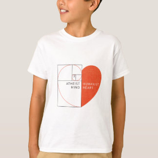 Atheist Mind, Humanist Heart T-Shirt