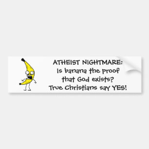 Atheist Nightmare Bumper Sticker