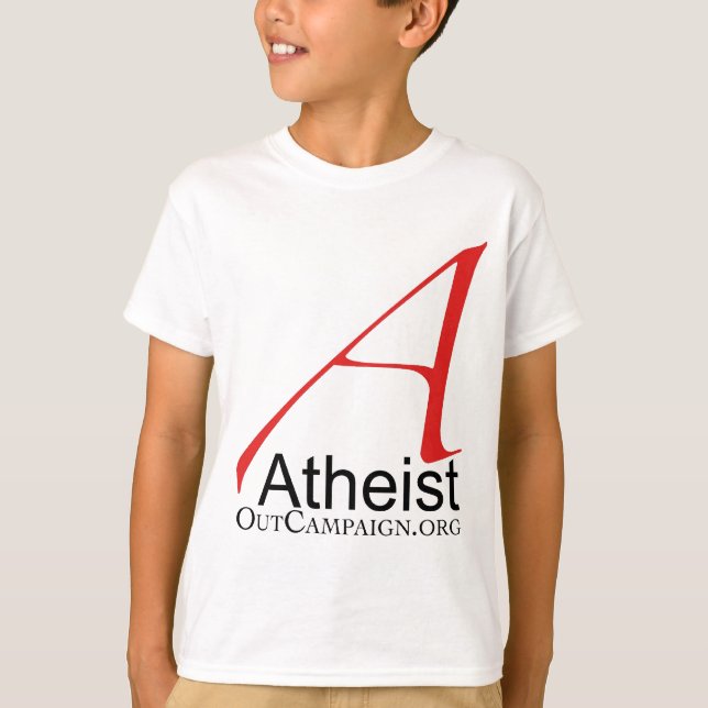 Atheist Out Campaign T-Shirt (Front)