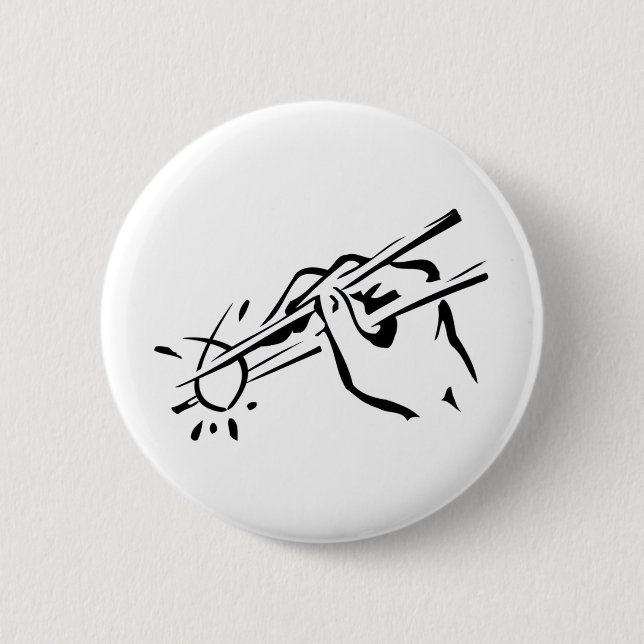 Atheist  Sushi! (ichthys) 6 Cm Round Badge (Front)