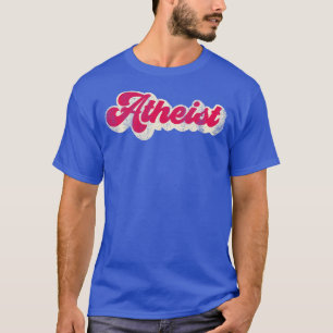 Atheist Symbol Agnostic Atheism Freethinker Funny T-Shirt