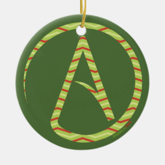 Atheist Symbol Tree Ornament
