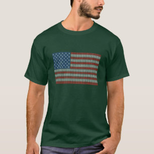 Atheist USA Flag T-Shirt
