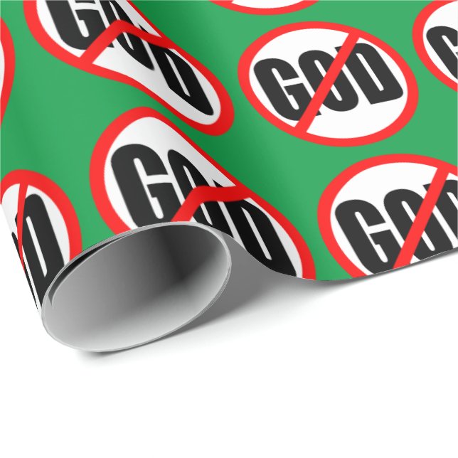 ATHEIST WRAPPING PAPER (Roll Corner)