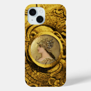 ATHENA AND FIGHTING GRYPHONS iPhone 15 CASE