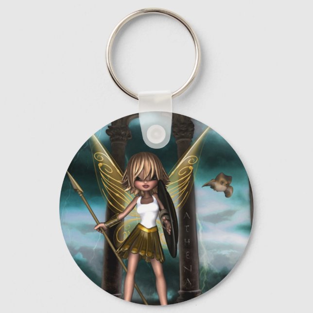 Athena Fairy Key Ring (Front)