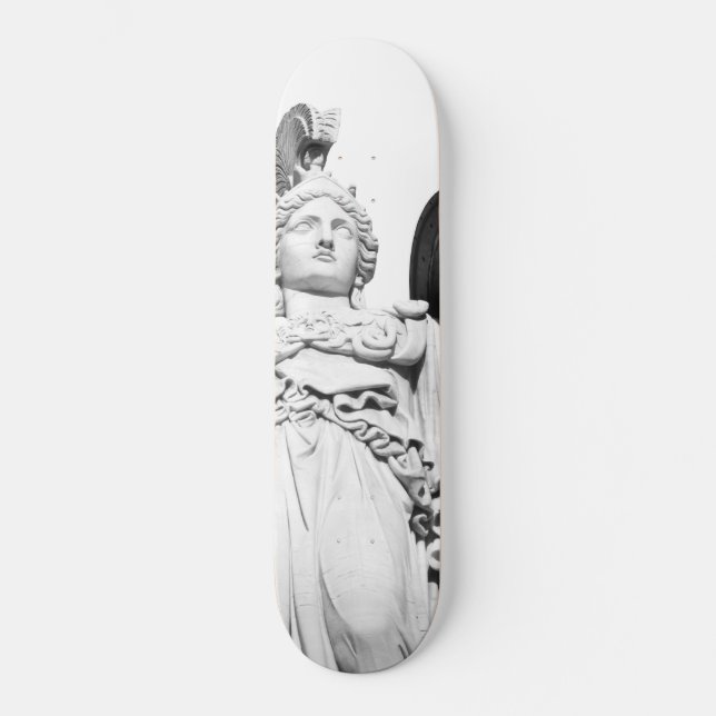 Athena Goddess of Wisdom #2 #wall #art Skateboard (Front)