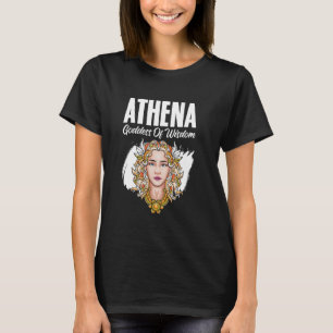 Athena Goddess of Wisdom Olympians Ancient Greek M T-Shirt