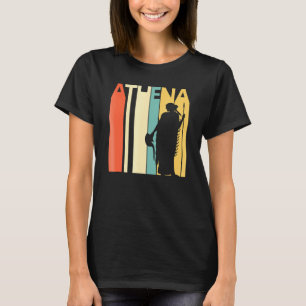 Athena Goddess Vintage Retro Style T-Shirt