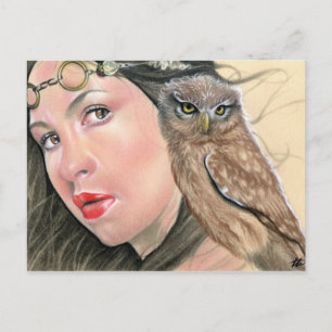Athena Greek Goddess postcard