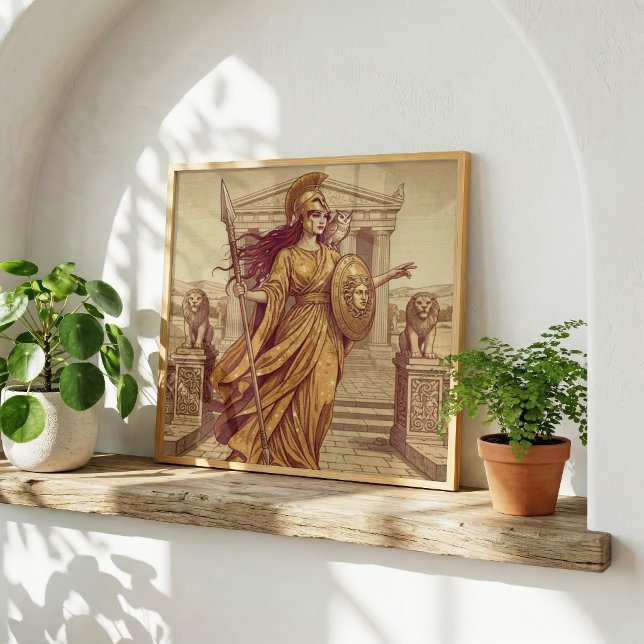 Athena Greek Mythology Poster (Creator Uploaded)