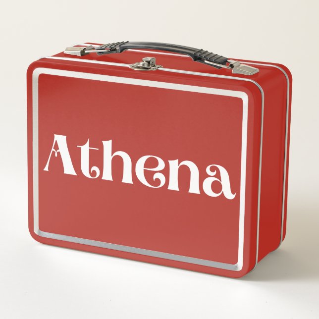 Athena  metal lunch box (Front)