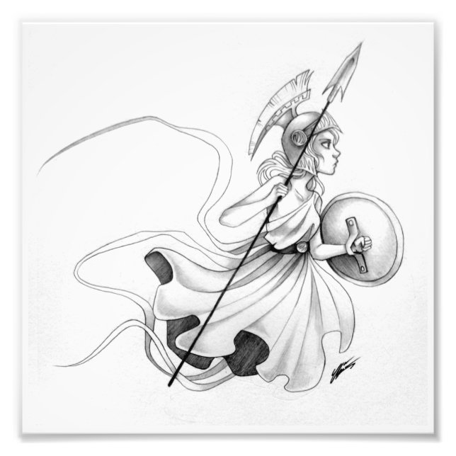 Athena Photo Print (Front)