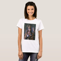 "Athena’s Fierce Loyalty" Colourful Portrait   