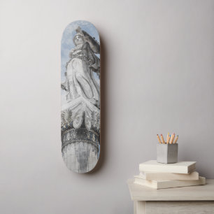 Athena Statue Classical Greek Mythology Deck  Skateboard