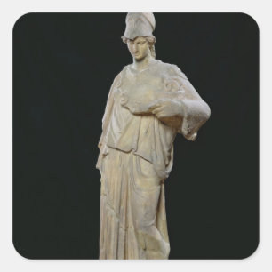 Athena with a cist, Roman copy of a 4th century Square Sticker