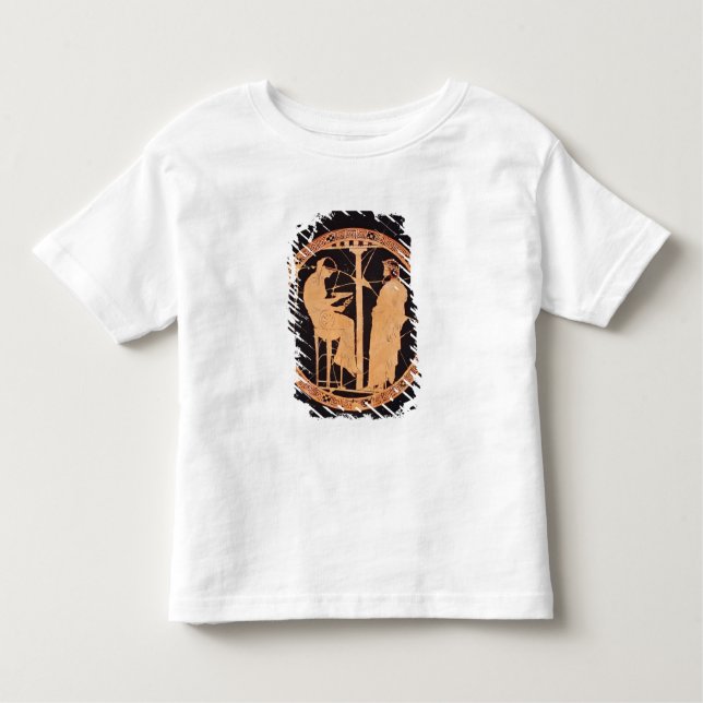 Athenian red-figure kylix depicting Aegeus Toddler T-Shirt (Front)