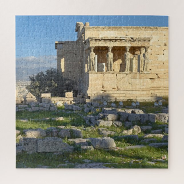 Athens Acropolis Erechtheion Jigsaw Puzzle (Vertical)