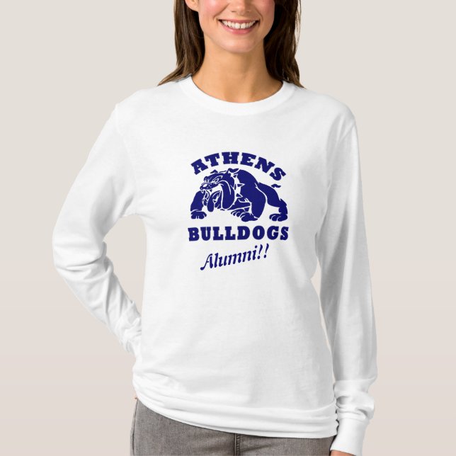 Athens Bulldogs Alumni Women's long sleeve shirt (Front)
