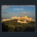ATHENS CALENDAR 2020<br><div class="desc">Exclusive calendar designed with my photographs of the landmarks,  temples and monuments in the beautiful city of Athens in Greece.</div>