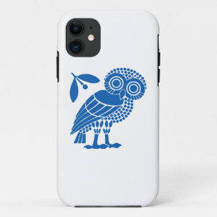 Athens city municipality flag symbol emblem owl bi Case-Mate iPhone case