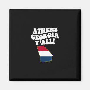 Athens Georgia Y'all Ga Southern Vacation Magnet