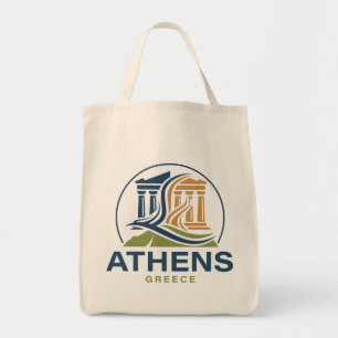 Athens Greece Acropolis Parthenon Tote Bag