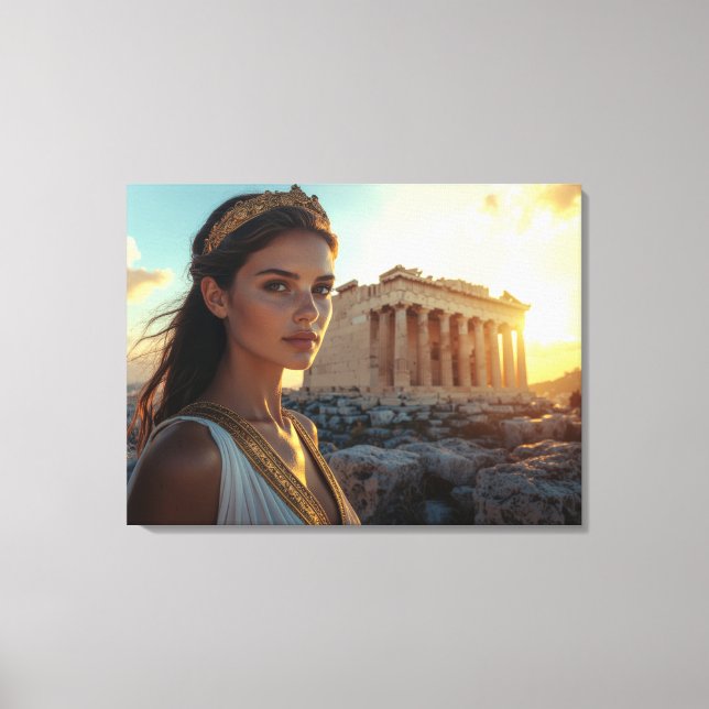 ATHENS - GREECE CANVAS PRINT (Front)